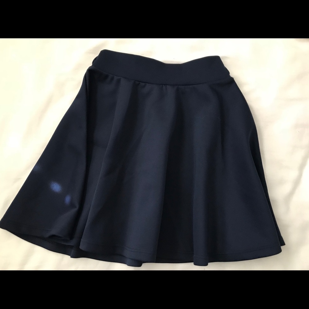 Navy blue skirt